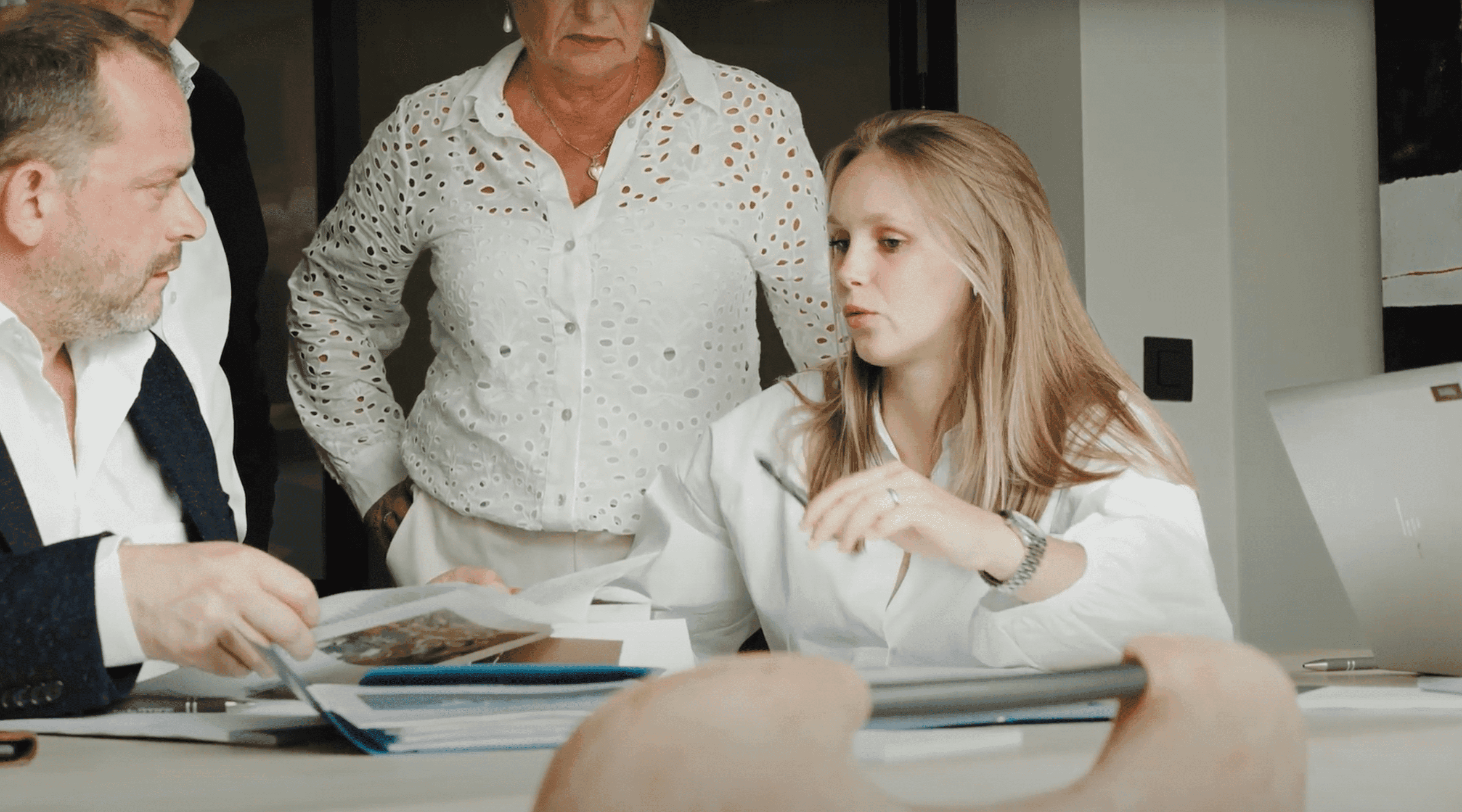 Makelaars over projecten bezig bij top projects